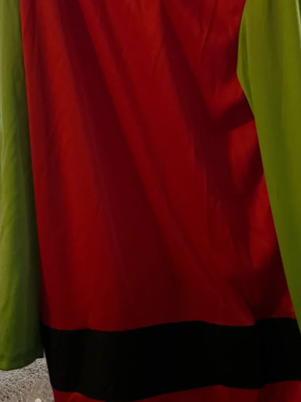 Batman Robin Dog Costume - Red, Green & Yellow Accents